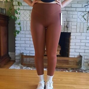rust colored lululemon leggings